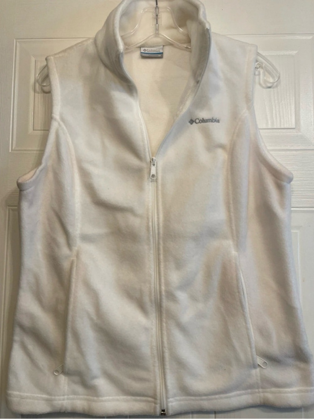 Columbia Women's Ivory Full-Zip Fleece Vest